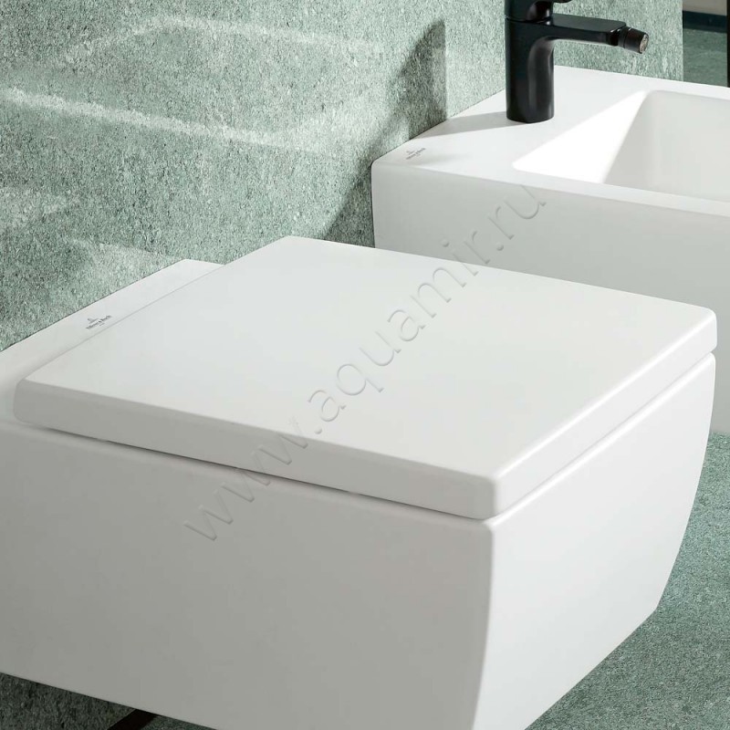 Крышка-сиденье Villeroy & Boch Memento 2.0 с микролифтом, белый 8M24S101