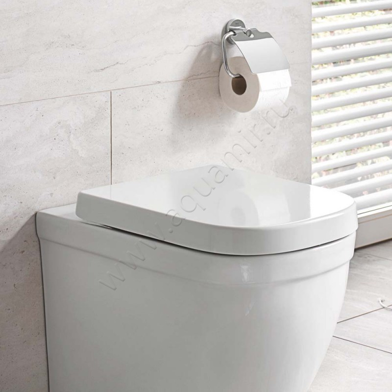 Крышка-сиденье Grohe Euro Ceramic 44,3 x 37,4 см, белый глянец, микролифт 39330001