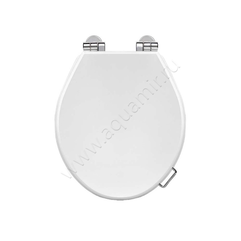 Крышка-сиденье Devon & Devon Oxford 42 x 39 см, белый полуматовая/pure white 3IBSEPWOXSTANDCR