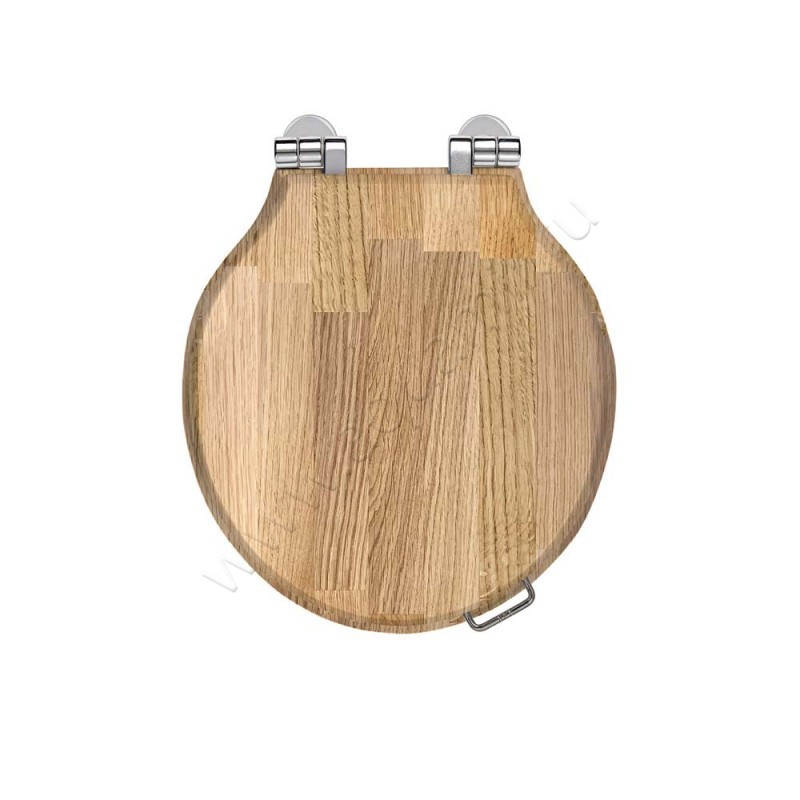 Крышка-сиденье Devon & Devon Etoile 42 x 39 см, светлое дерево/светлый дуб 3IBSEQUEETCR