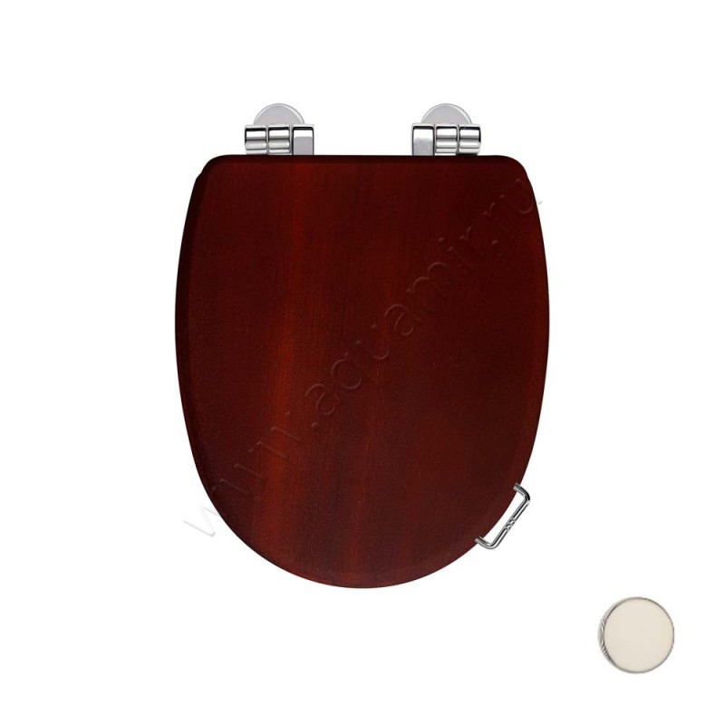 Крышка-сиденье Devon & Devon Rose 41 x 36,5 см 3IBSEMOGLRONK