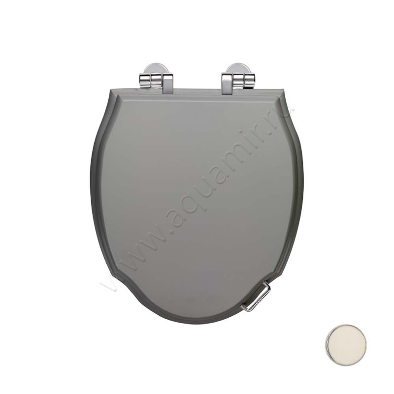 Крышка-сиденье Devon & Devon Westminster 43 x 38 см, серый полуматовая/warm grey 3IBSEWGWNK