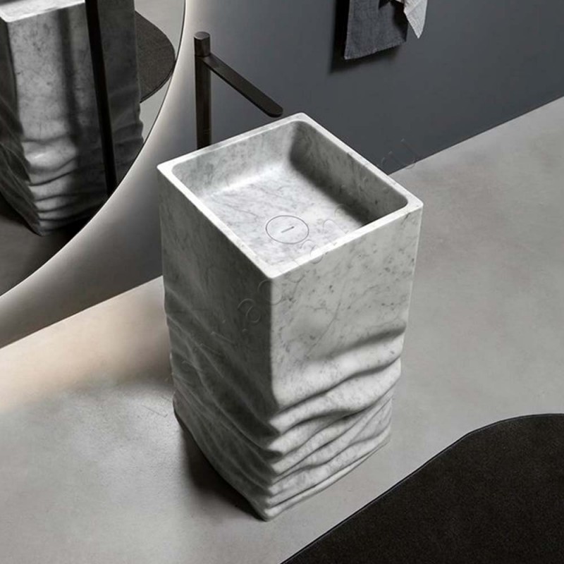 Раковина напольная без отверстий под смеситель Antonio Lupi OSSIMORO 45 см OSSIMORO