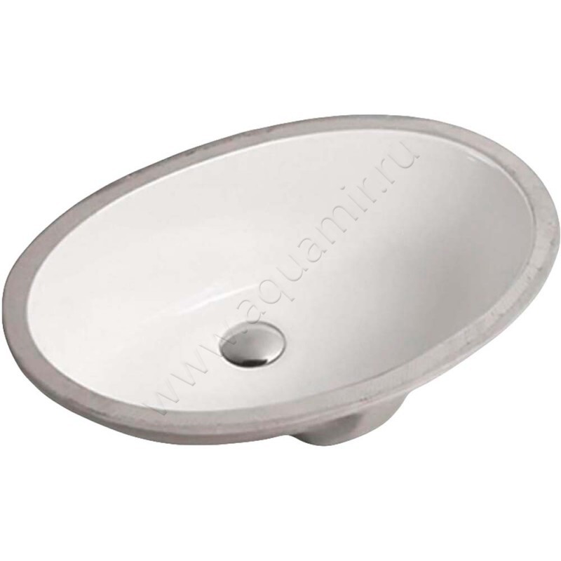Раковина встраиваемая снизу под столешницу без отверстий Gid 56 см 71154