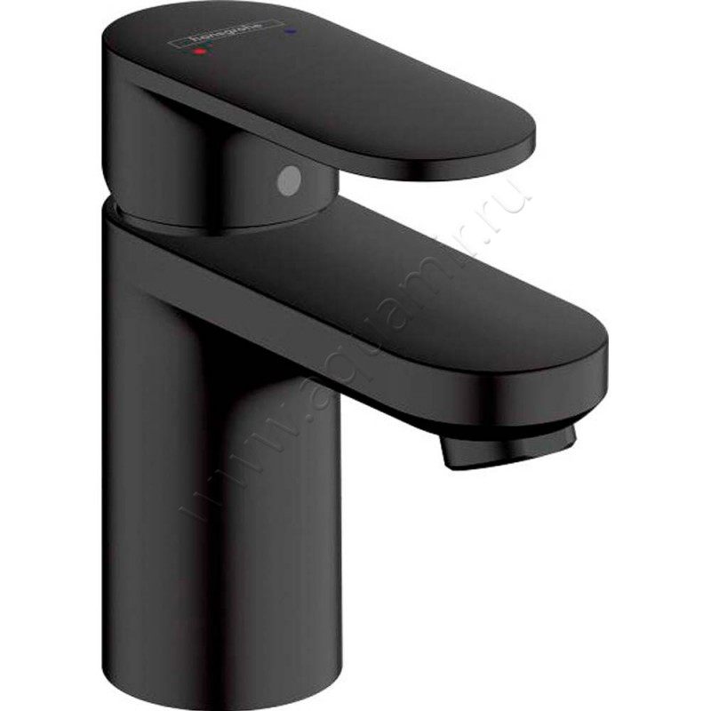 Смеситель для раковины Hansgrohe Vernis Blend черный матовый 71558670