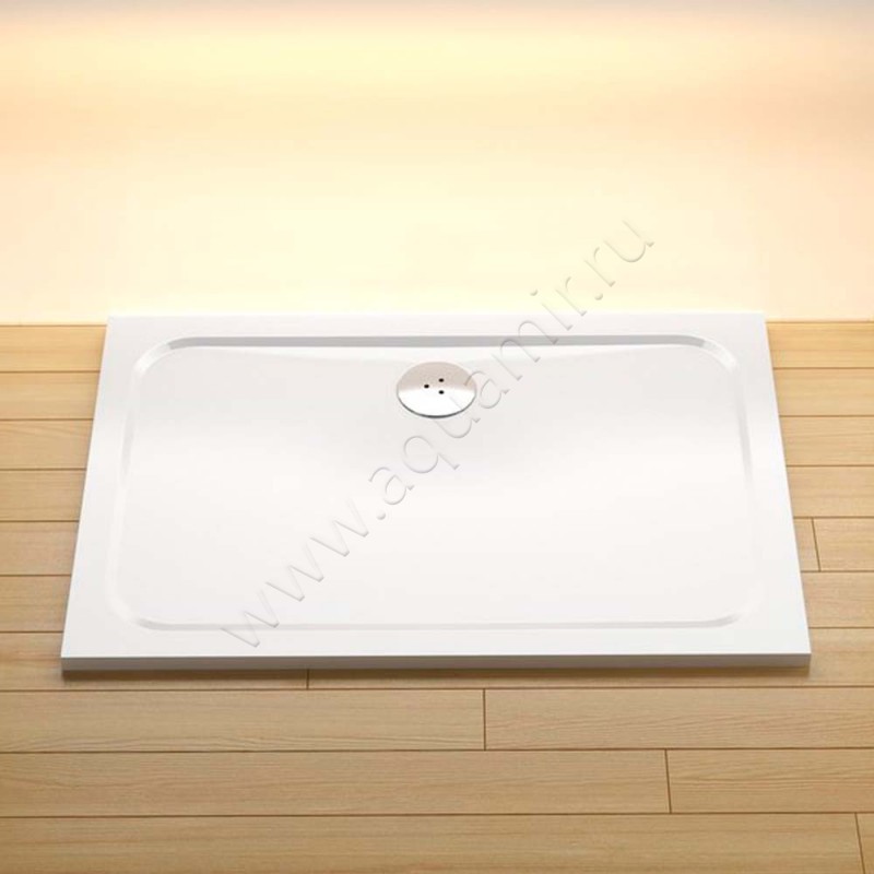 Душевой поддон из литого мрамора Ravak Galaxy Pro Chrome XA04G401010