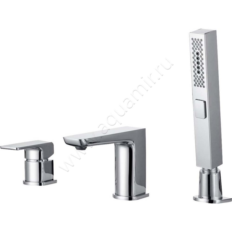 Смеситель на борт ванны Allen Brau Infinity с душем, хром 5.21008-00