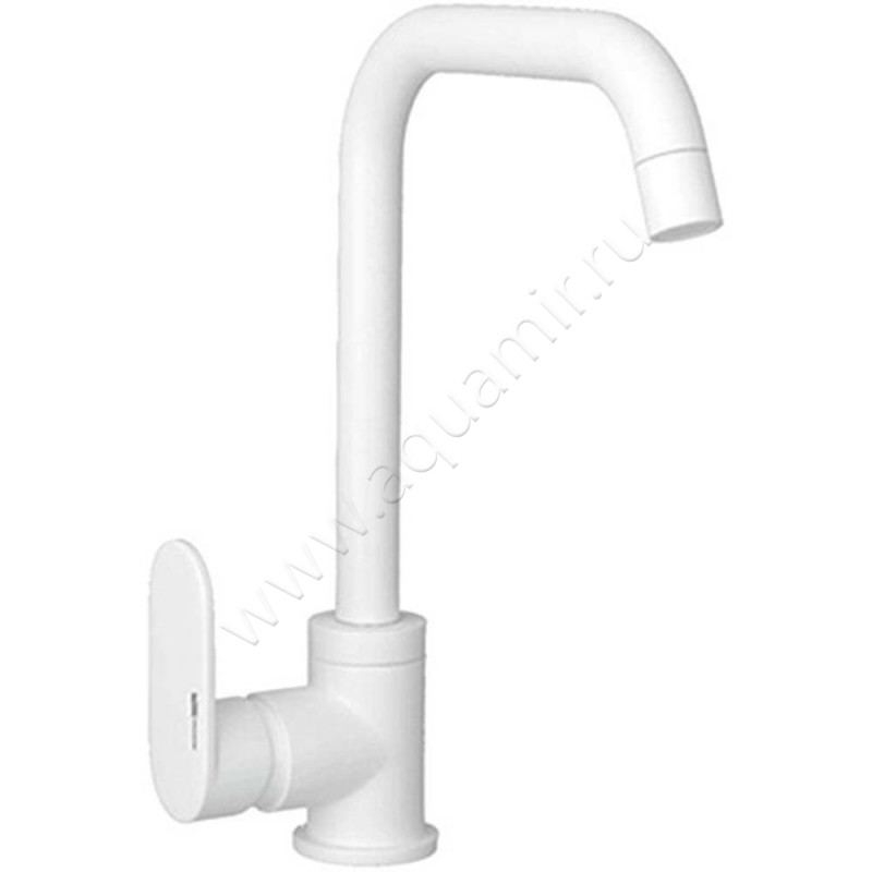 Смеситель для кухни Wasserkraft Mindel белый матовый 8507