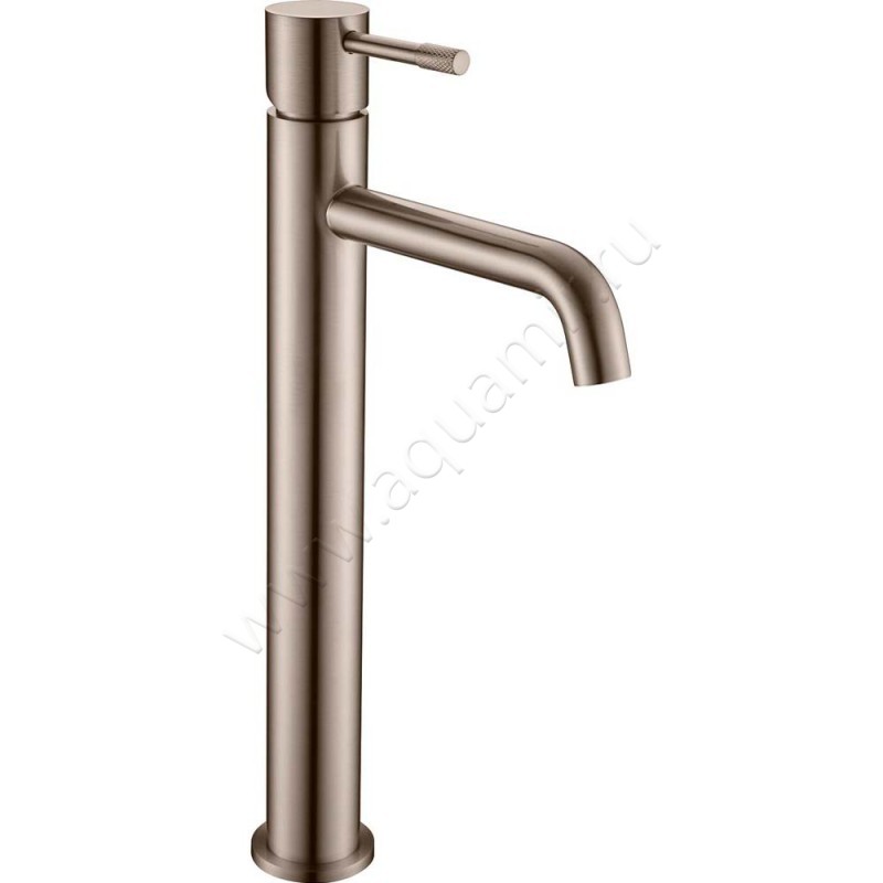 Смеситель для раковины Boheme Uno сталь матовый 462NB