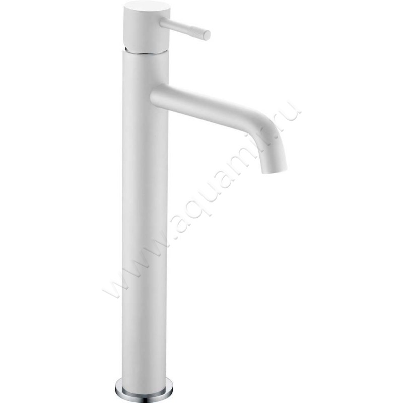 Смеситель для раковины Boheme Uno белый глянцевый/матовый 462WCR