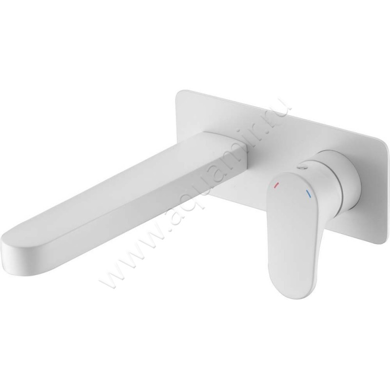 Смеситель для раковины Boheme Spectre белый матовый 455MW