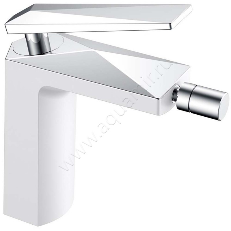 Смеситель для биде Boheme Venturo хром/белый 376W