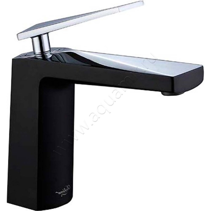 Смеситель для раковины Boheme Venturo черный 371B