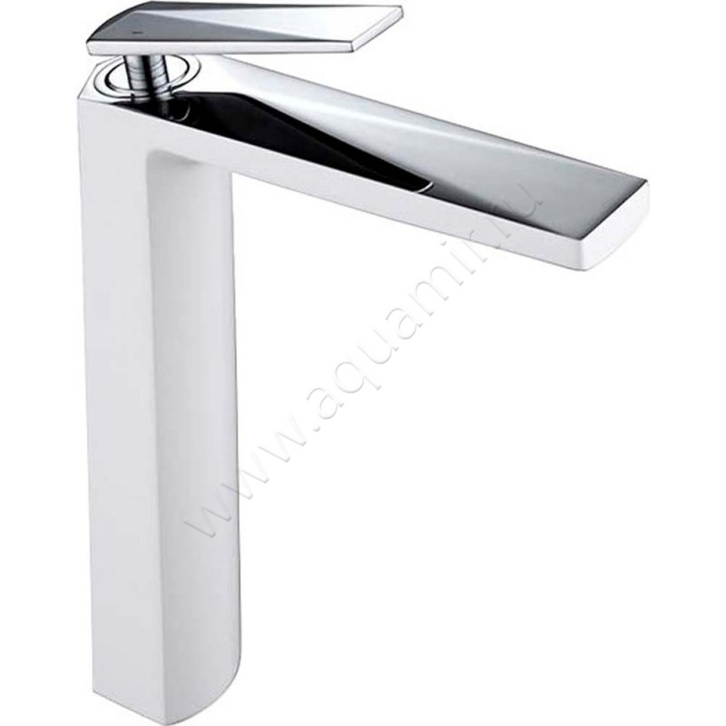 Смеситель для раковины Boheme Venturo белый 372W