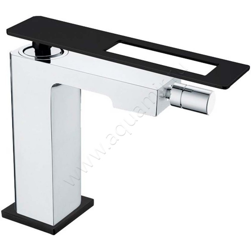 Смеситель для биде Boheme Q черный/хром 146CRB