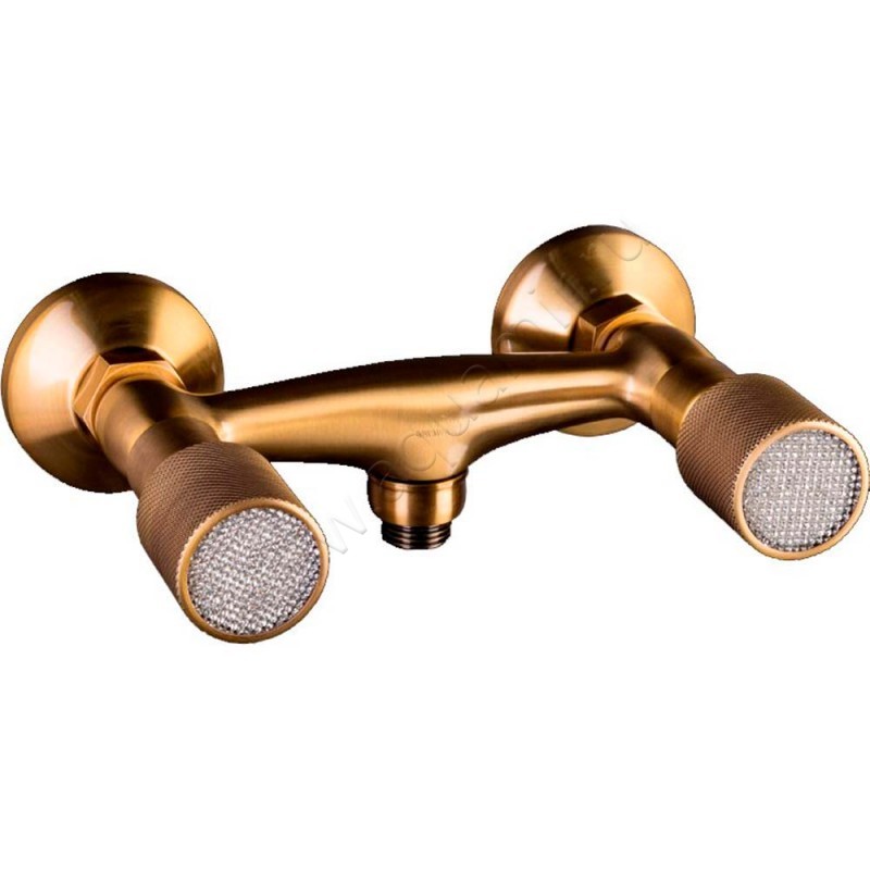 Смеситель для душа Boheme Royal Cristal бронза 314ROYALCRST