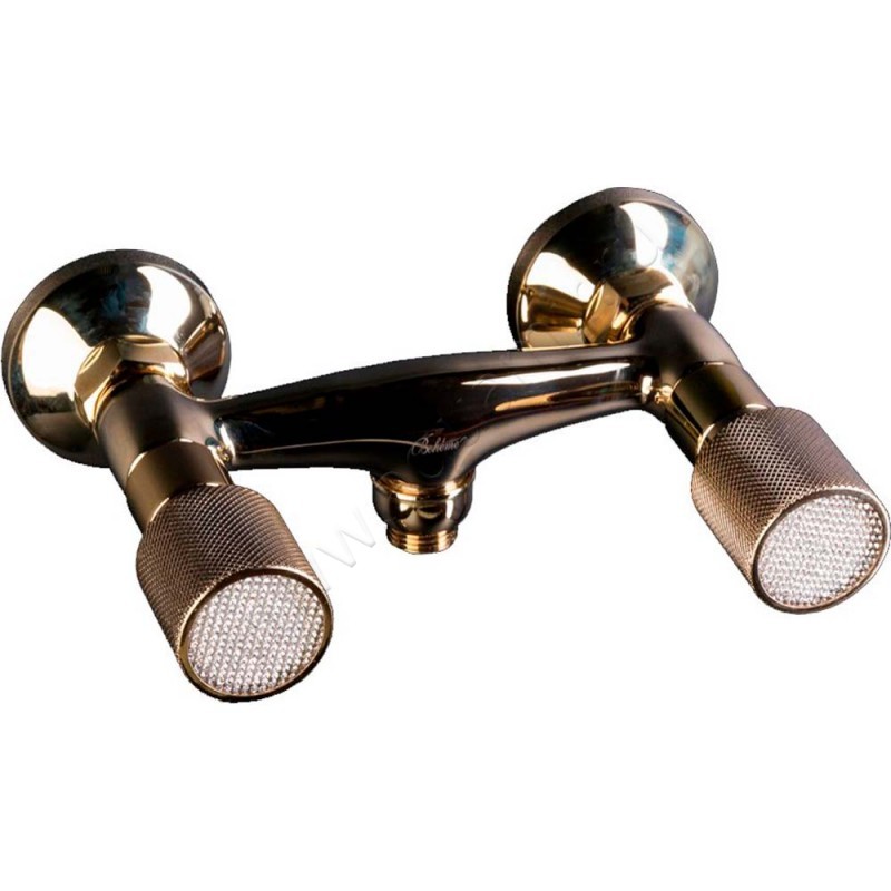 Смеситель для душа Boheme Royal Cristal золото 294ROYALCRST