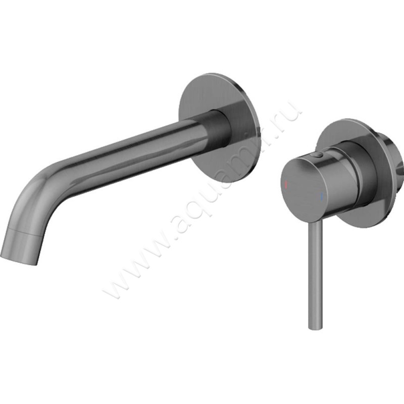 Смеситель для раковины Timo Saona черный хром матовый 237218SM