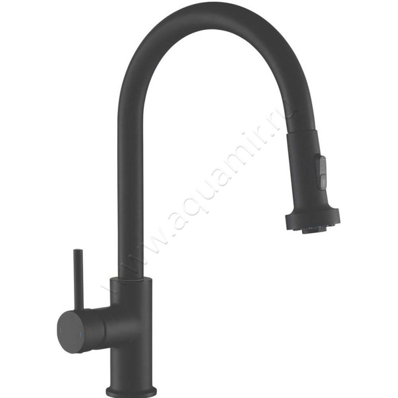 Смеситель для кухни Timo Saona черный матовый 231603FL