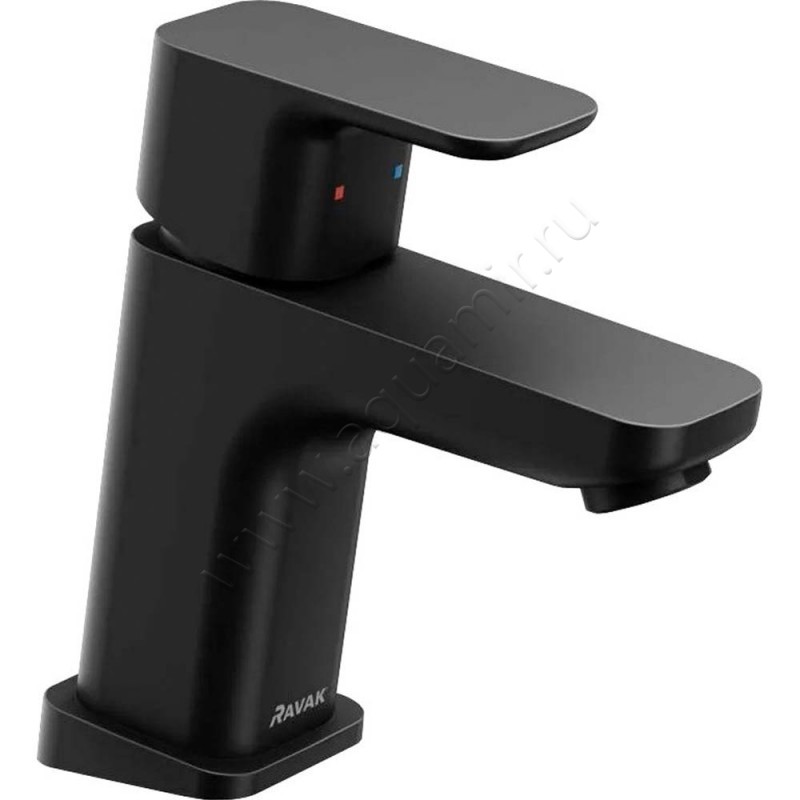 Смеситель для раковины Ravak 10 черный матовый X070148
