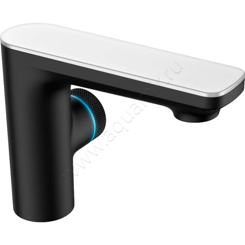 Смеситель для раковины Berges Wasserhaus Morans сенсорный/термостатический, черный матовый 076002