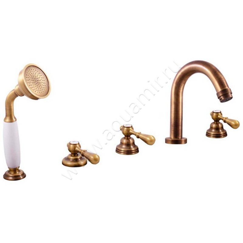 Смеситель на борт ванны Rav Slezak Morava MK4625PSM