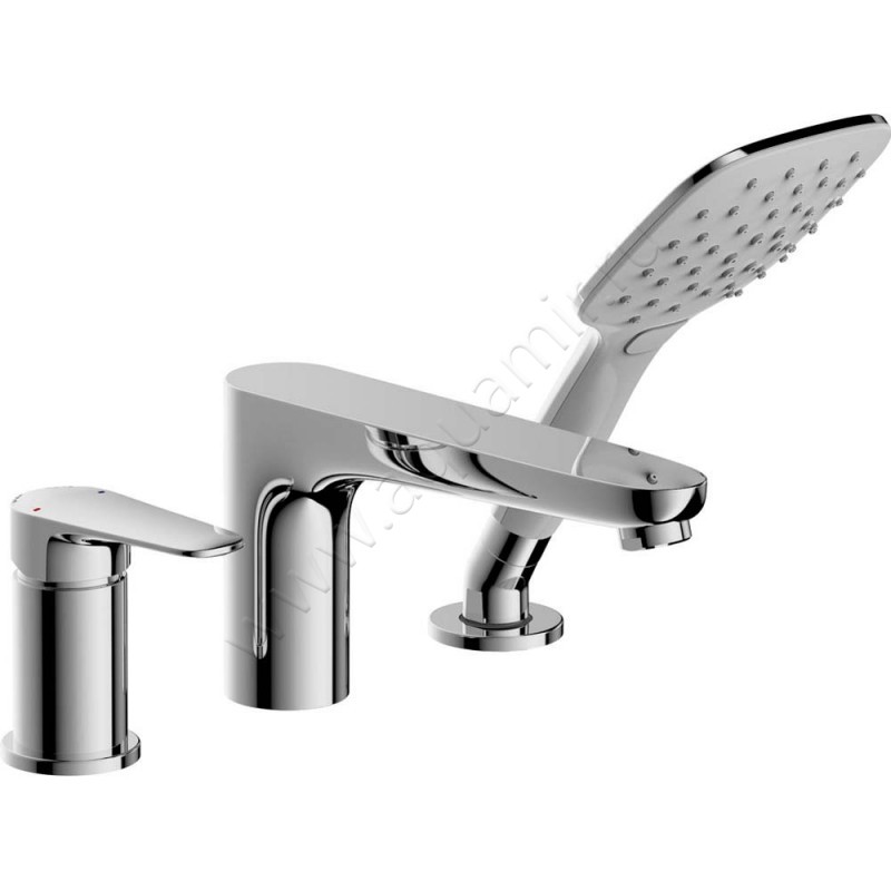 Смеситель на борт ванны Bravat Iguassu F5173218CP1RUS