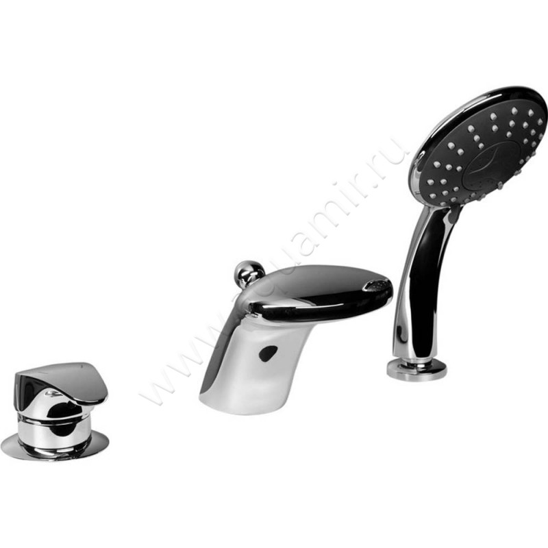 Смеситель на борт ванны Bravat Cobra F5140197CP1RUS