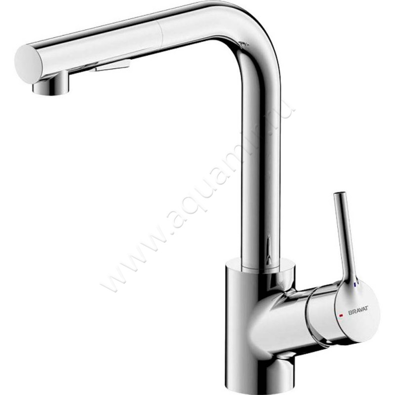 Смеситель для кухни Bravat Affability хром F7172217CP3