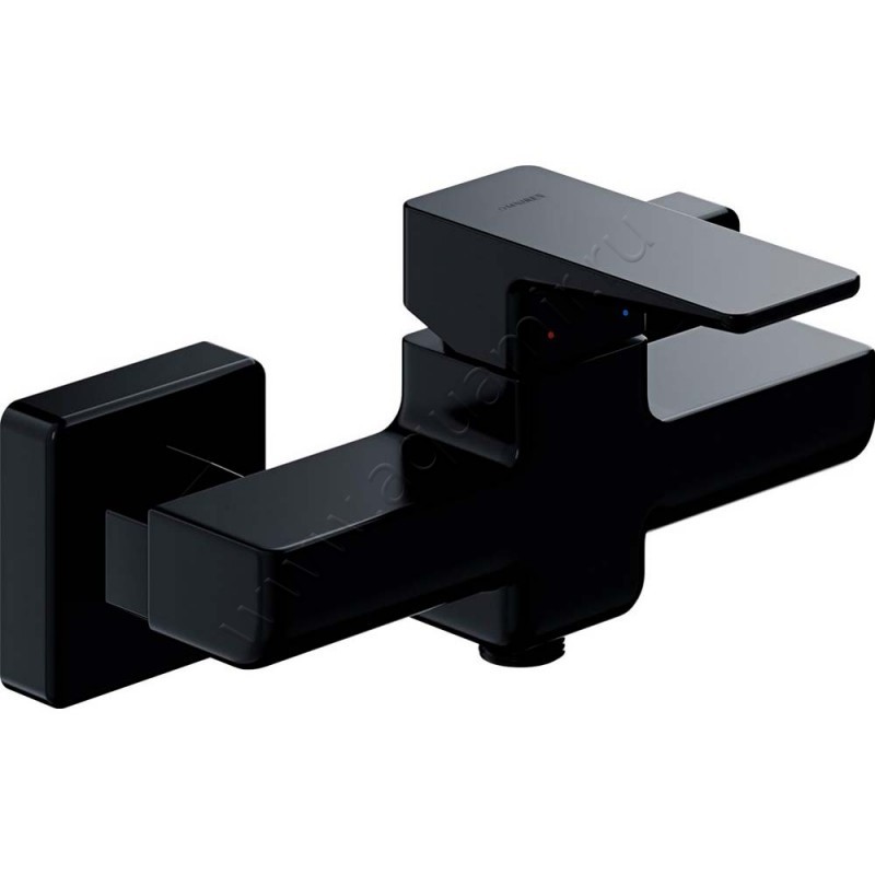 Смеситель для душа Omnires Parma черный хром матовый PM7440GR