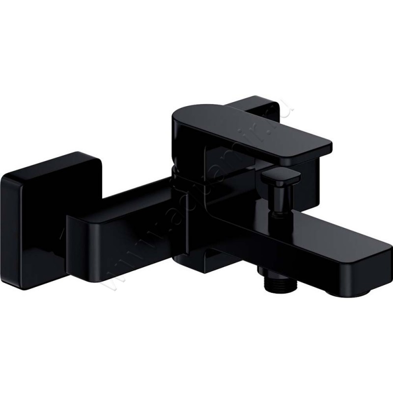 Смеситель для ванны Omnires Baretti черный матовый BA7830BL