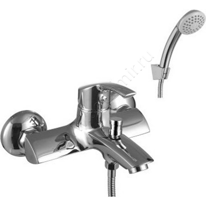 Смеситель для ванны Lemark plus Strike с душем, хром LM1102C