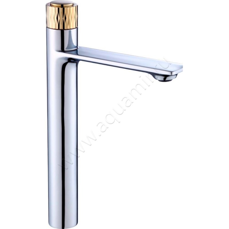 Смеситель для раковины Savol золото/хром S-601810GAB