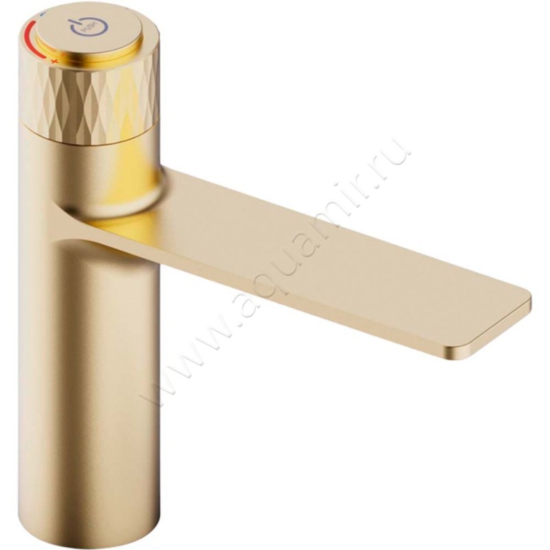 Смеситель для раковины Savol золото матовое S-601810LB