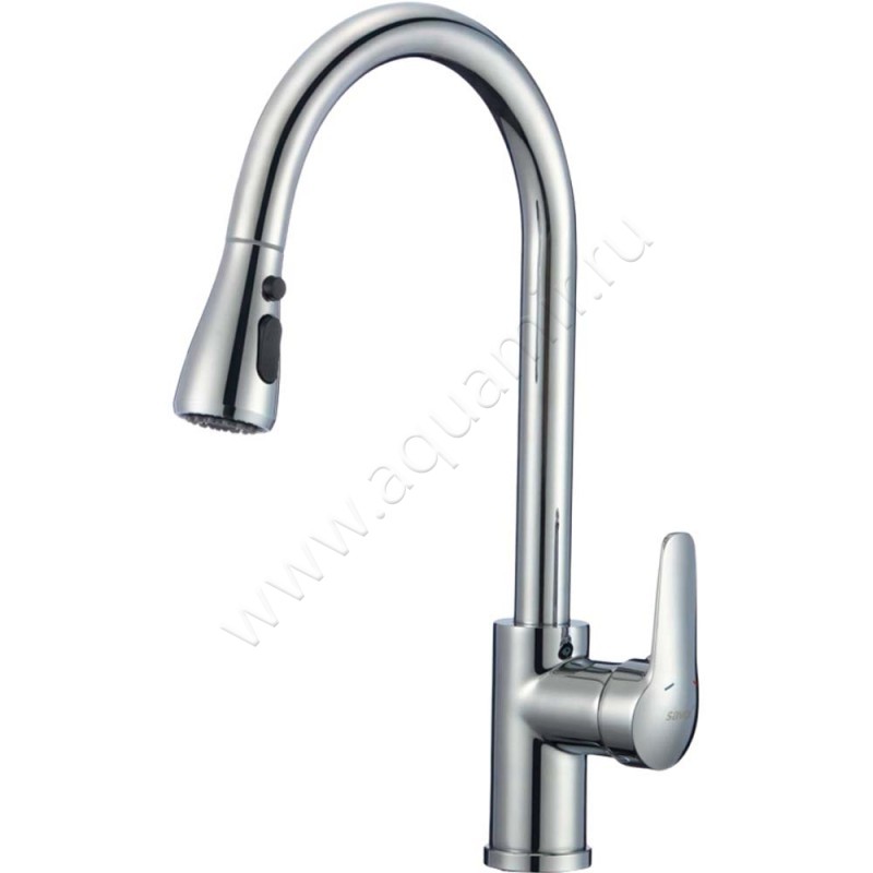 Смеситель для кухни Savol хром S-002801