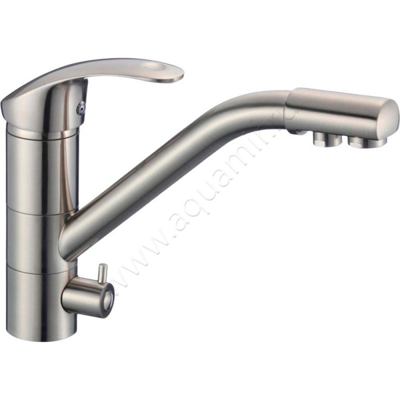 Смеситель для кухни Savol сталь S-L1321L