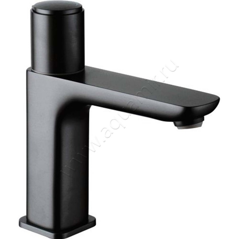 Смеситель для раковины Iddis Slide черный хром матовый SLIGMBTI01