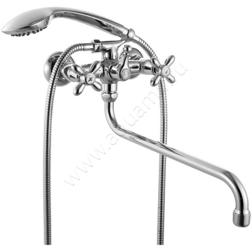 Смеситель для ванны Iddis Jeals с длинным изливом JE2SBL0I10