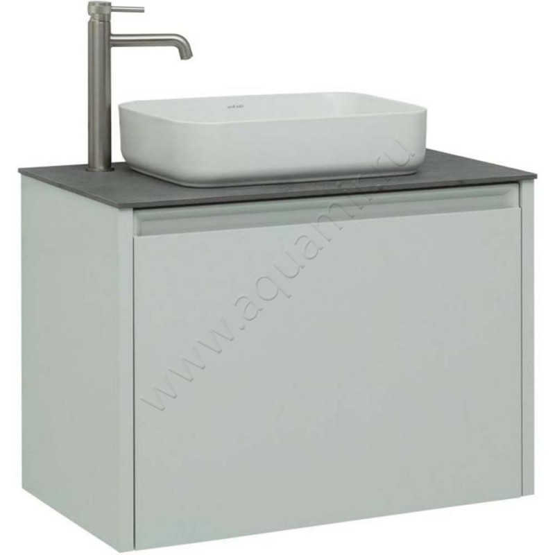 Тумба под раковину Allen Brau Fantasy 80 см, зеленый матовый/папирус 1.11002.PWM