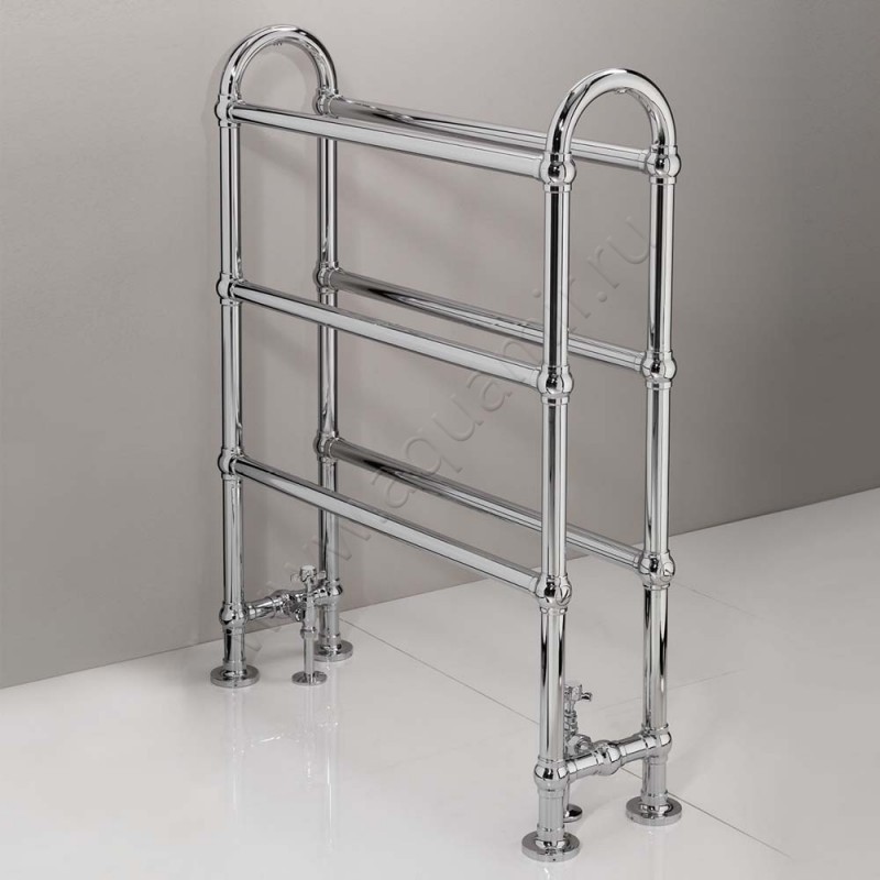 Водяной полотенцесушитель Devon & Devon Baccus 8 никель 2PRB8NK