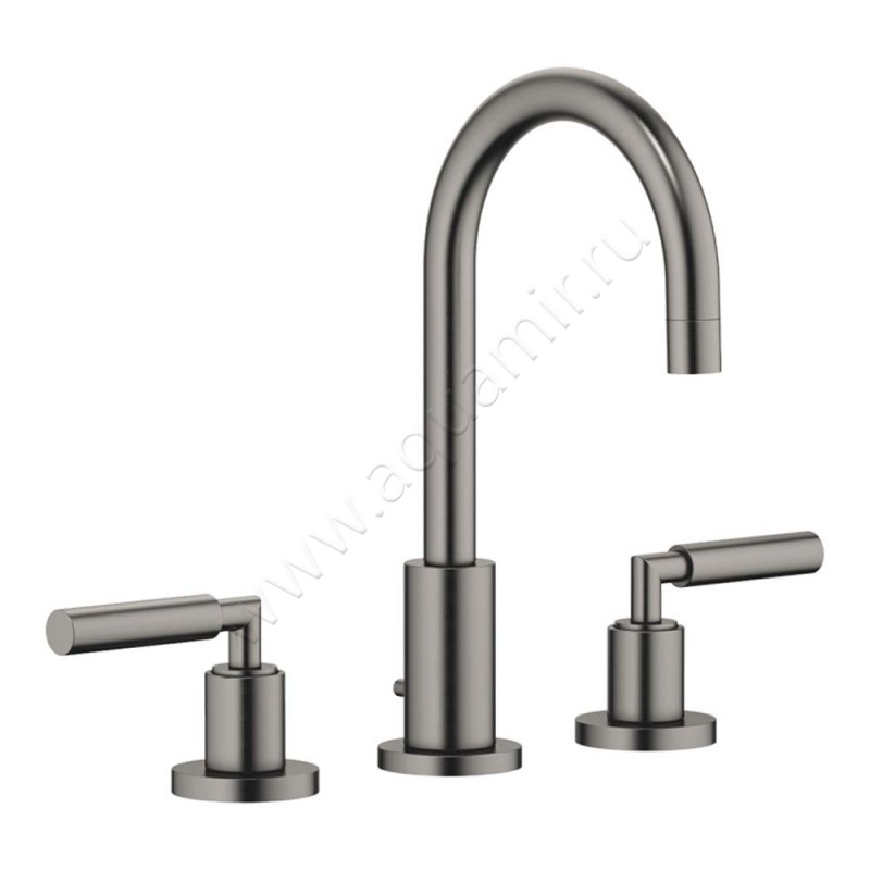 Смеситель для раковины Dornbracht TARA черная платина браш 20710882-99