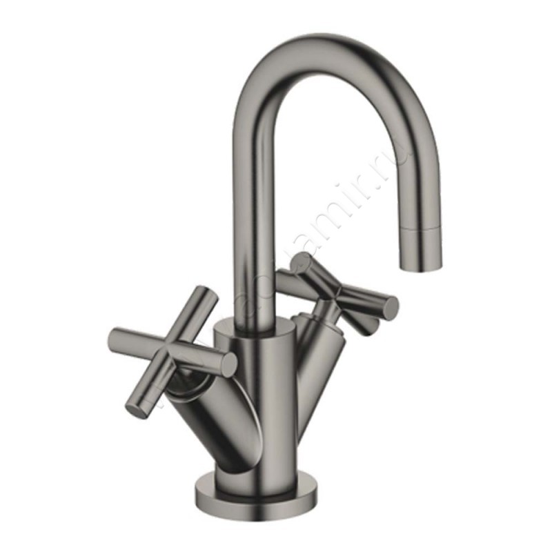 Смеситель для раковины Dornbracht TARA черная платина браш 22302892-99