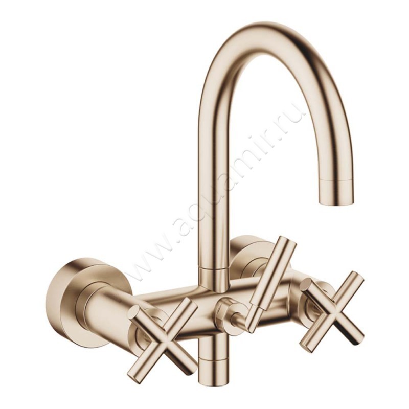 Смеситель для ванны Dornbracht TARA шампань браш 25100892-46