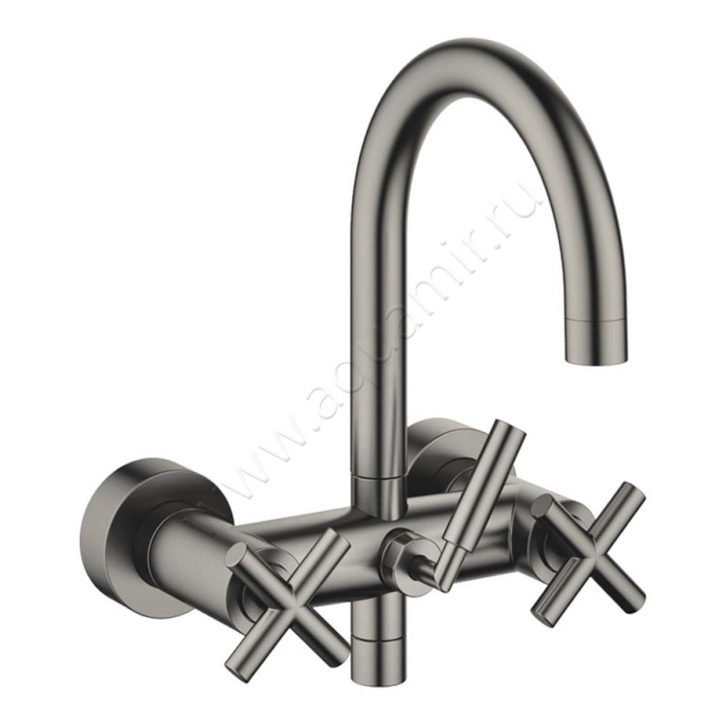 Смеситель для ванны Dornbracht TARA черная платина браш 25100892-99