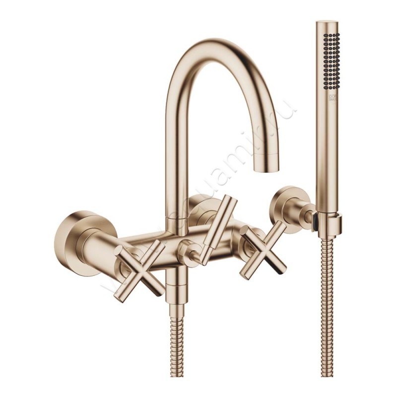 Смеситель для ванны Dornbracht TARA шампань браш 25133892-46