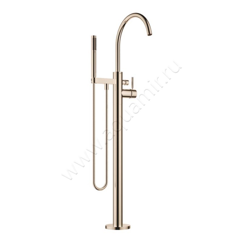 Смеситель для ванны Dornbracht META с длинным изливом, шампань 25863661-47