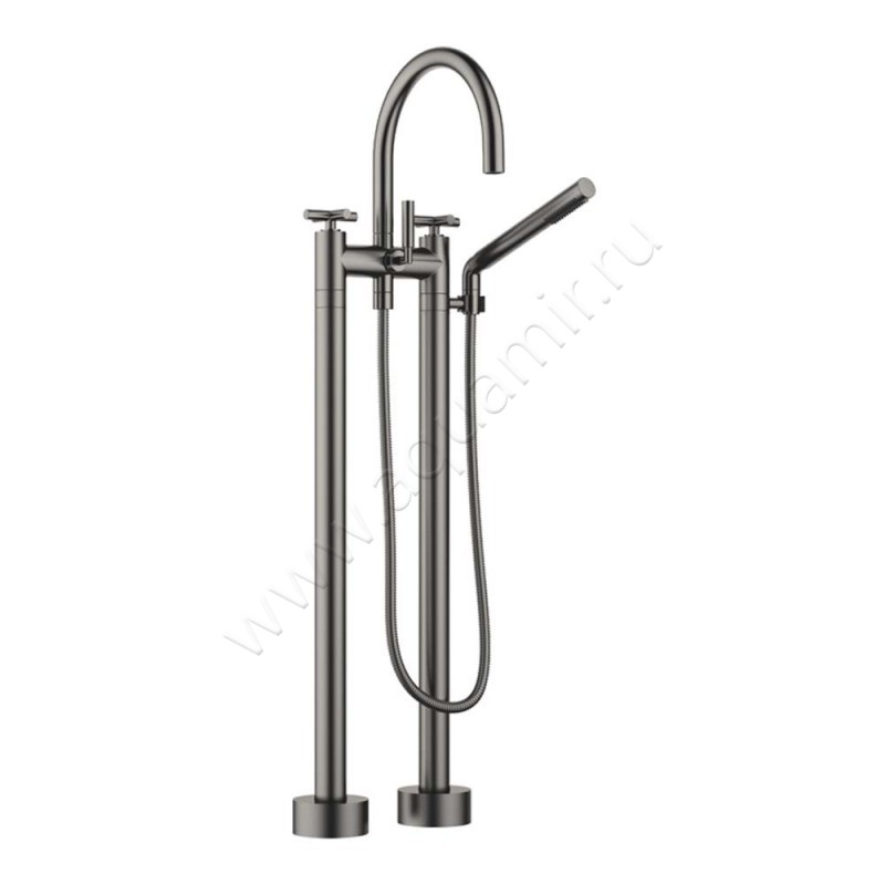 Смеситель для ванны Dornbracht TARA черная платина браш 25943892-99