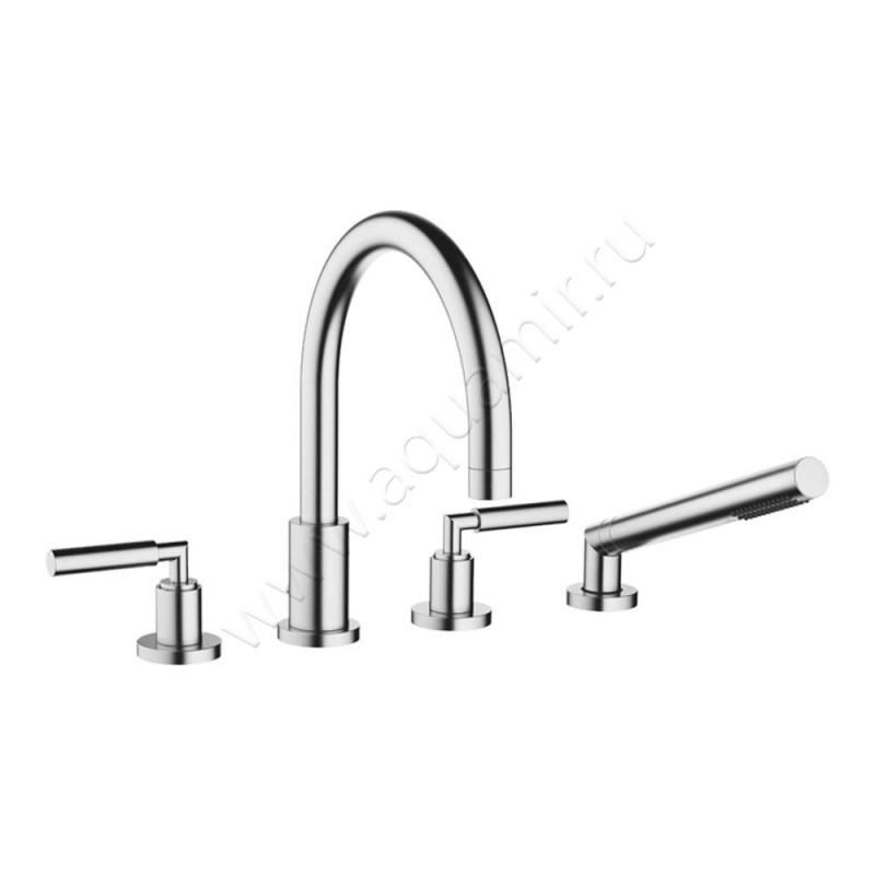 Смеситель для ванны Dornbracht TARA брашированный хром 27512882-93