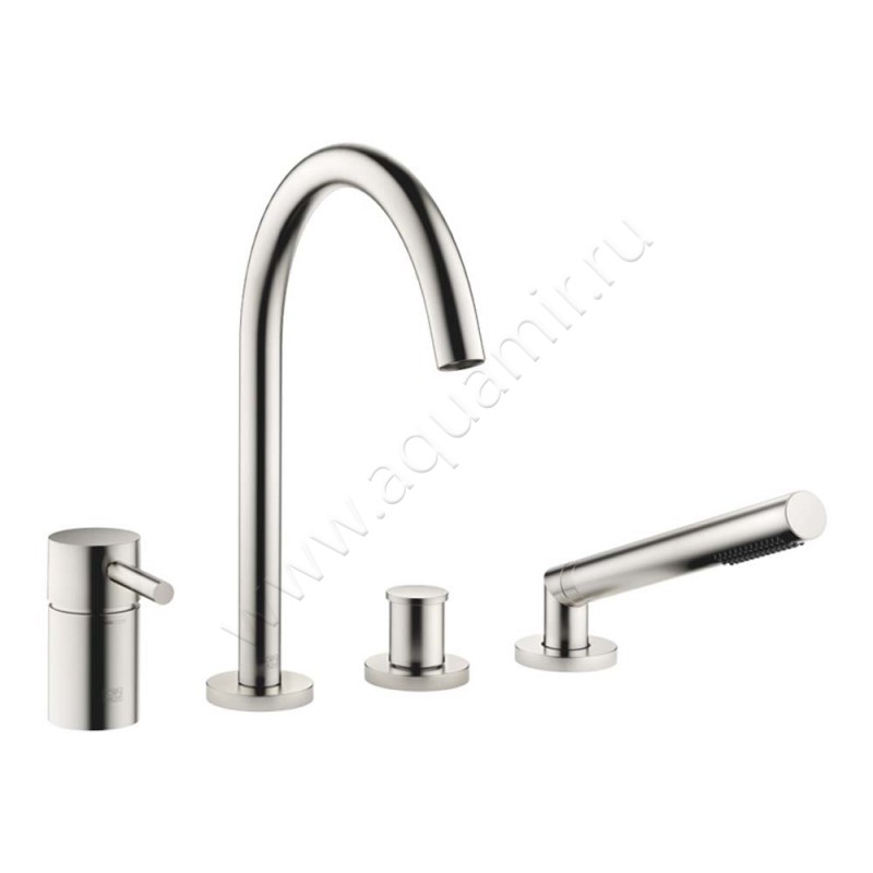 Смеситель для ванны Dornbracht META брашированный хром 27632661-93