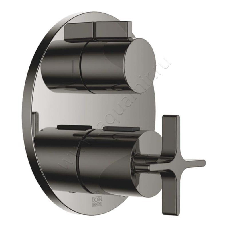 Термостатический смеситель Dornbracht VAIA черный хром 36426809-19